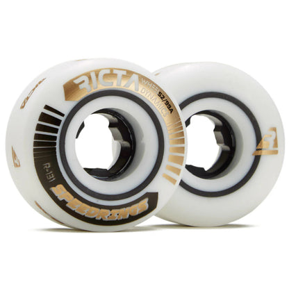 Ricta Speedrings Slim White / Gold Wheels - 52mm 99a