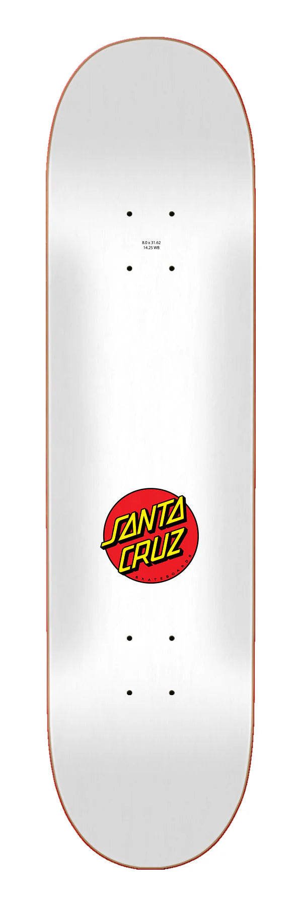 Santa Cruz Classic Dot Deck (8.0 Only)